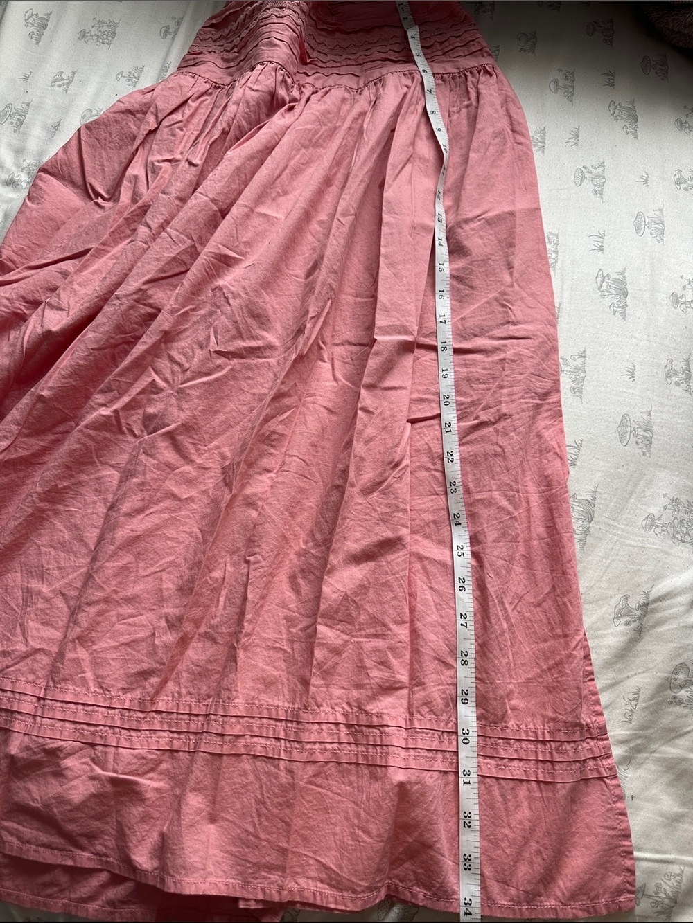 a new day Dusky Rose Maxi Skirt with Gathered Waist - Picture 10 of 10
